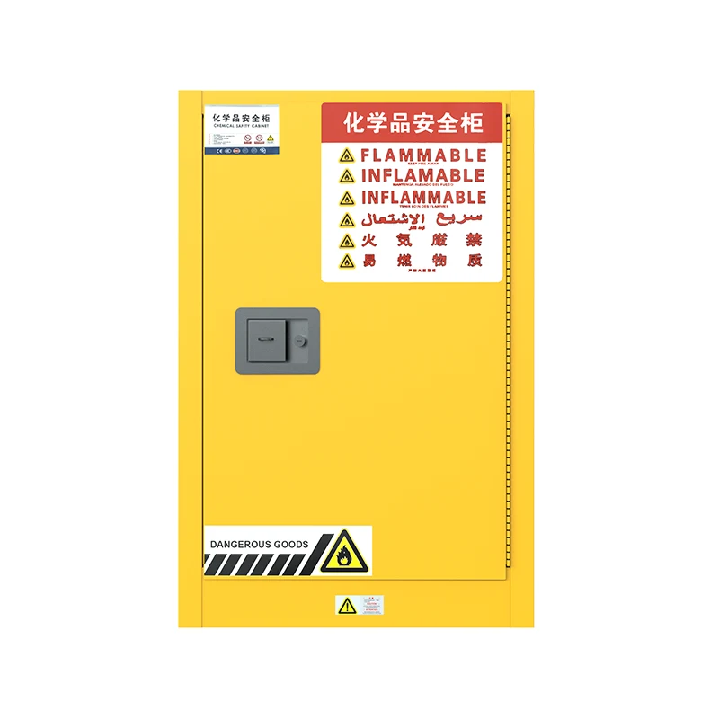 12 கேலன் எரியக்கூடிய திரவம் மற்றும் இரசாயனங்கள் பாதுகாப்பு சேமிப்பு அமைச்சரவை