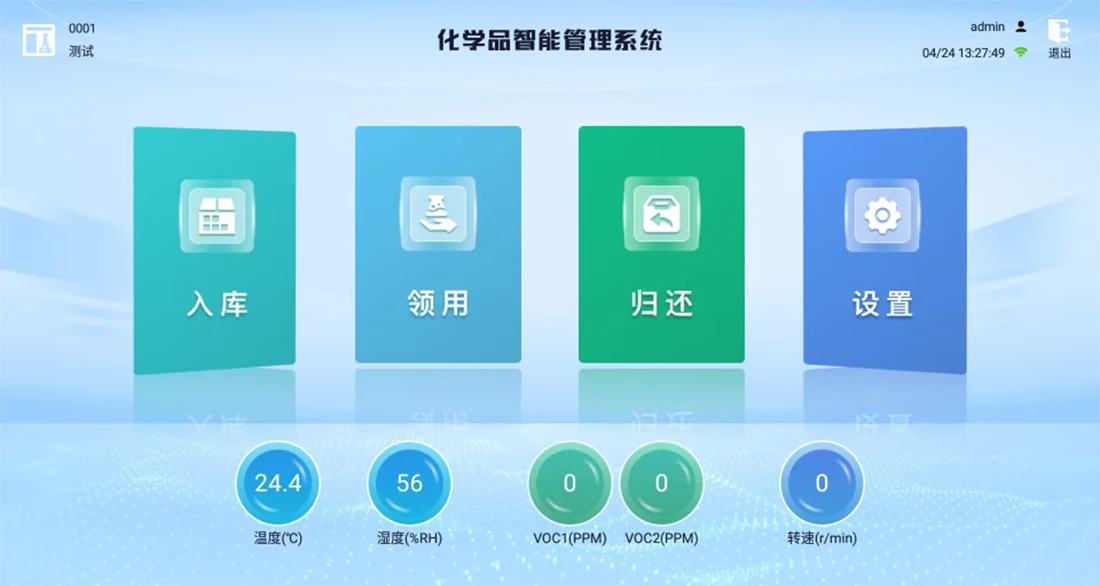 Smart Chemical Settlement Counter